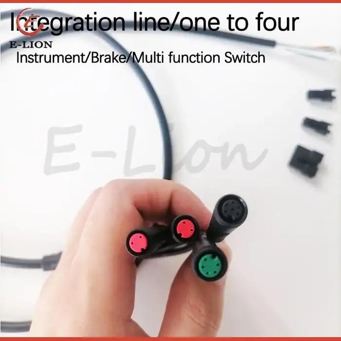 Support de quatre lignes de connexion pour pièces et accessoires de scooter, instrument à tête étanche fonctionnel de SEALUP
