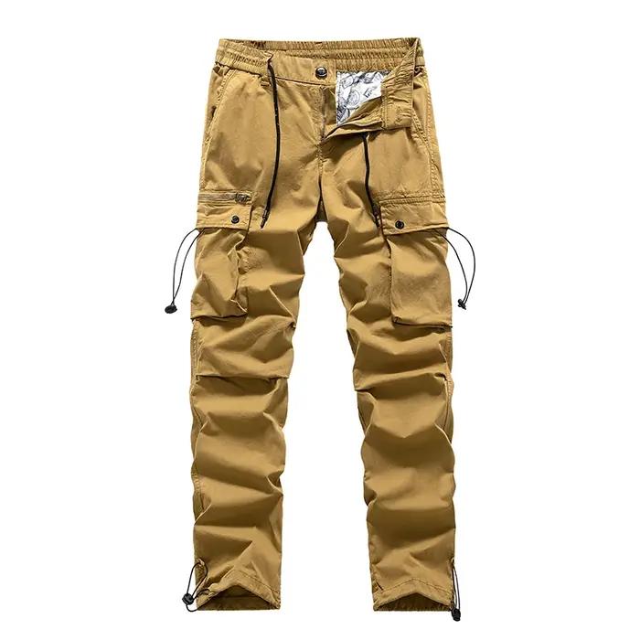 Pantalon cargo de chasse résistant homme en coton avec coupe chic et poches spacieuses pour chasse, randonnée et activités outdoor quatre saisons