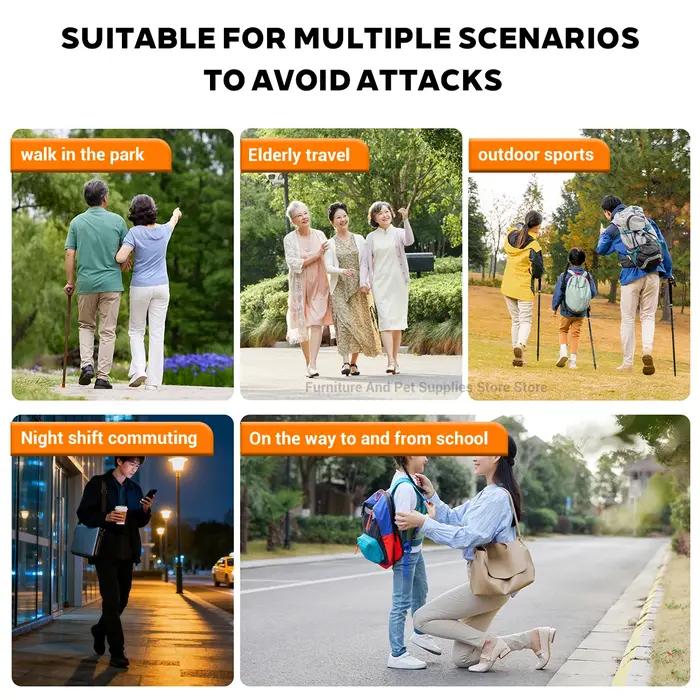 Dispositif d'entraînement anti-aboiement répulsif à ultrasons pour chiens rechargeable pour protection de la propriété externe occasions spéciales