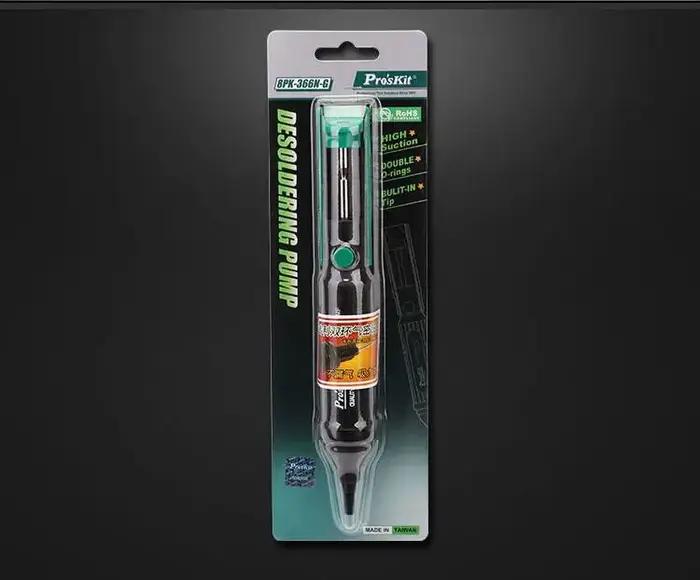Original Pro'skit Proskit 8PK-366N-G ventouse pistolet à souder fer stylo outil à main pompe d'aspir