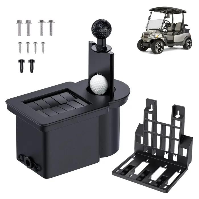 Accessoires pour voiturettes de golf : Laveur et support pour clubs et balles pour Club Car Preceden
