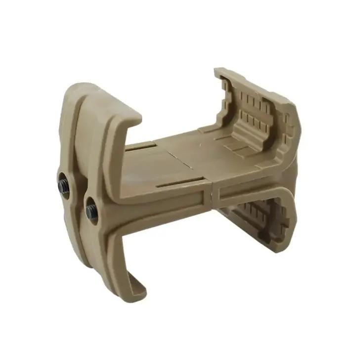 Coupleur magnétique tactique Double pince à maillons ABS coupleur magnétique 5.56x45mm otan 30/40 ro