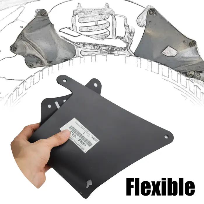 Pare-éclaboussures pour Toyota 4Runner, doublure d'aile, tablier, garde-boue d'étanchéité, jupe à ra