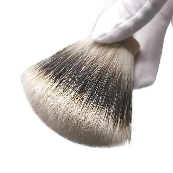 Brosse de rasage à trois bandes en forme d'éventail Manhouse