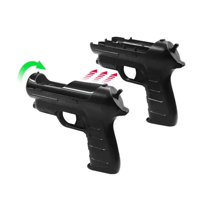 Pistolet léger de jeu de tir auxiliaire pour PS4, poignée VR, contrôleur PS MOVE, poignées somatosensorielles, 2 pièces par paquet
