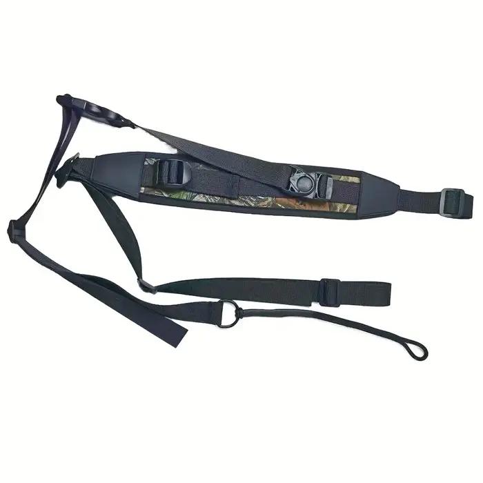 Bandoulière de chasse réglable universelle en néoprène pour hommes confortable et antidérapante occasions de plein air