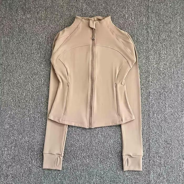 Veste de sport haut de gamme pour femmes, pour course à pied, fitness, exercice, avec col montant, m