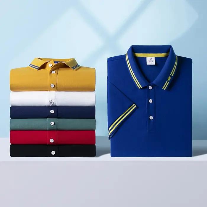 Polo 50% Coton avec Logo Personnalisé pour Homme