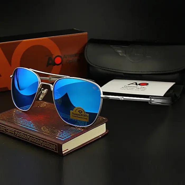 Lunettes de soleil pilote pour hommes