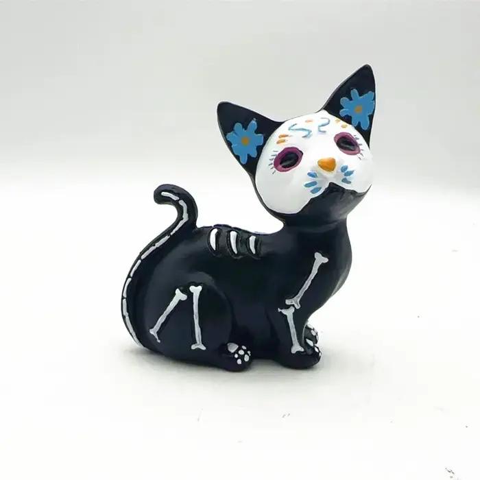 Figurine de chien et de chat du jour des morts