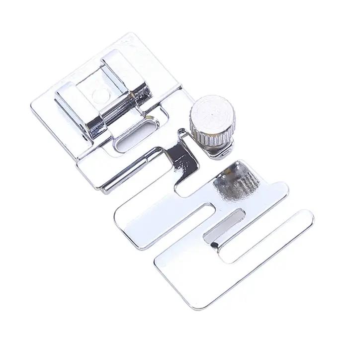 Pièces de machine à coudre intermédiaires, pied-de-biche, ourlet roulé, pieds, bande de rette élasti