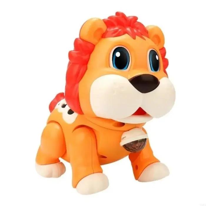 Chant danse clignotant danse Animal éducatif Lion hippopotame éducatif Musical ramper apprentissage avec LED