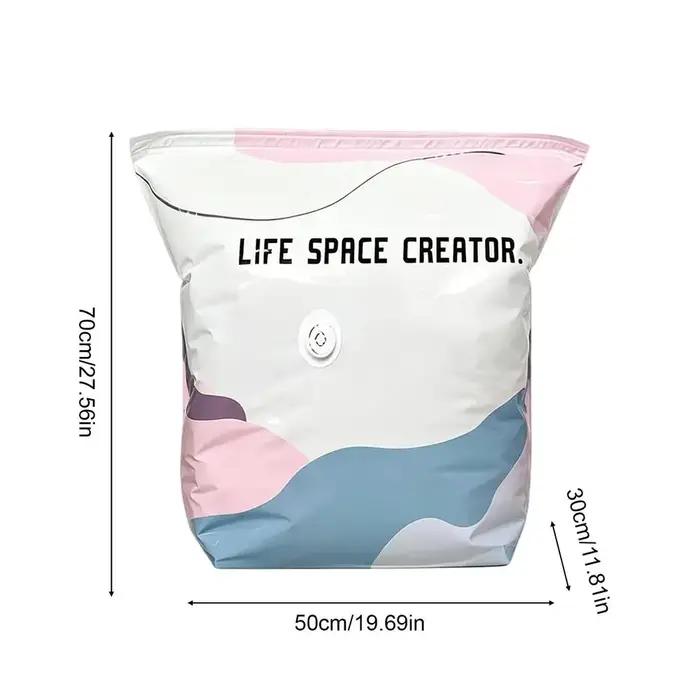 Vacuum Bags for Clothes Reusable Airtight Portable Storage Pack Vacuum Seal Bags for Clothes Clothin