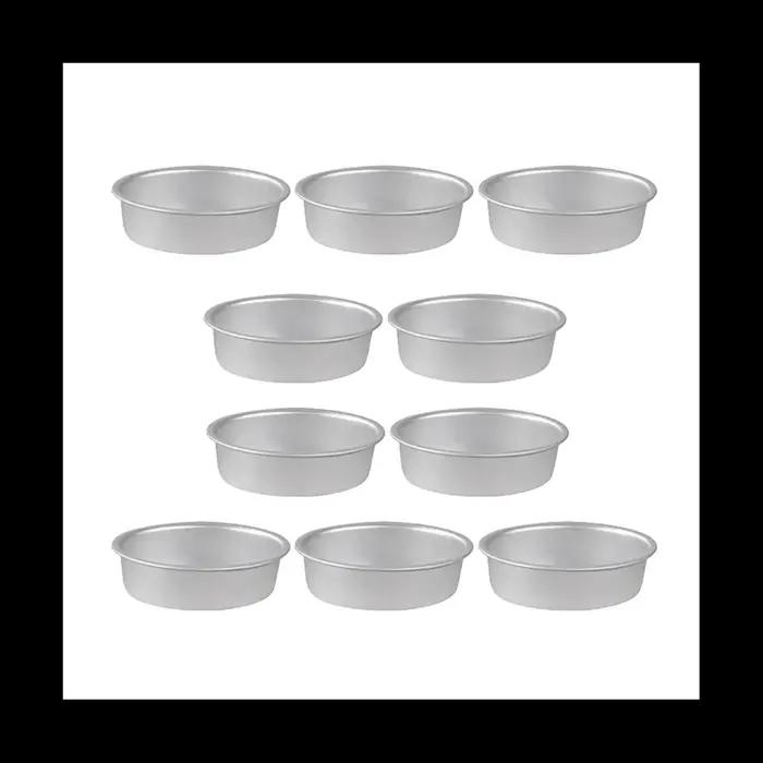 Mini moule naren alliage de métal en forme d'œuf, moule à gâteau, moule à fromage, support à tarte,