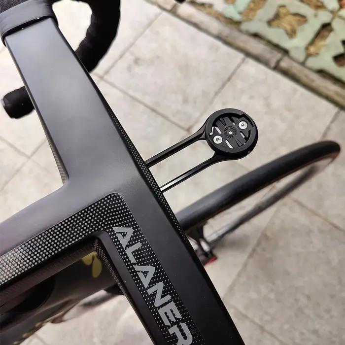 Support de montage combiné Gopro pour vélo avant, pour Garmin Wahoo Bryton Stages Campatible avec gu