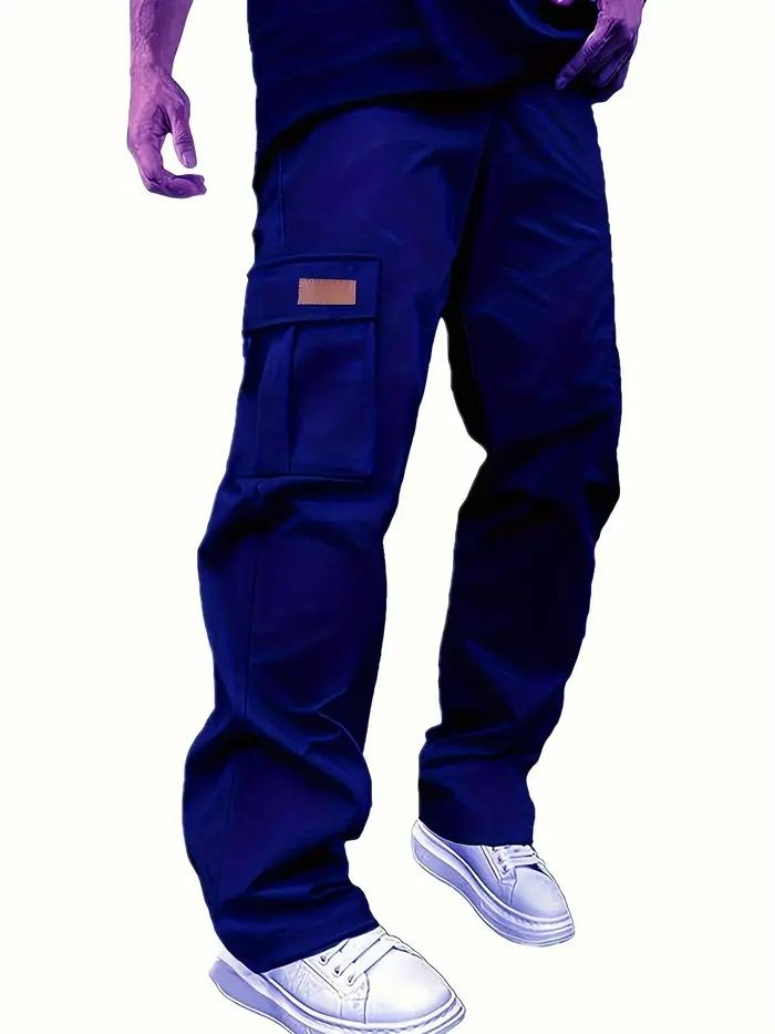 Amazon – pantalons de travail pour hommes, nouvelle collection été 2026, Station indépendante européenne et américaine, cordon de serrage, pantalons décontractés multi-poches