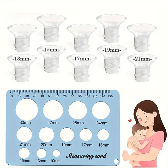 Kit de dimensionnement de bride avec 10 inserts de bride 13/15/17/19/21mm