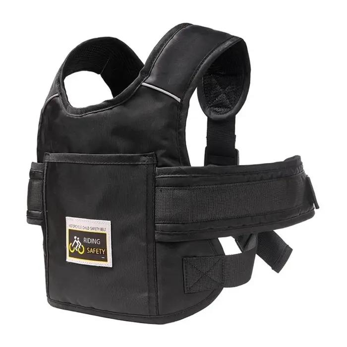 Harnais de sécurité noir respirant et réglable, harnais anti-chute, ceinture de sécurité réfléchissa