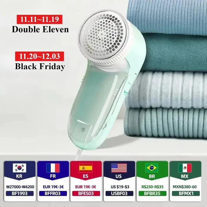 Rasoir électrique pour vêtements ménagers, dissolvant de peluches en tissu, lame de brosse électriqu