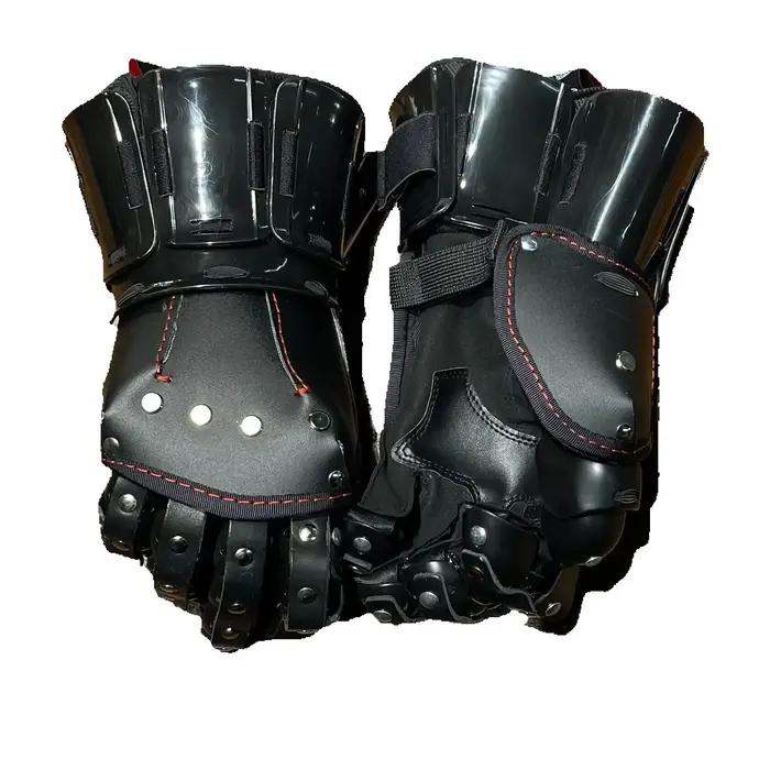 Gants tactiques une main avec gantelets acier - Équipement protection entraînement combat et sparring