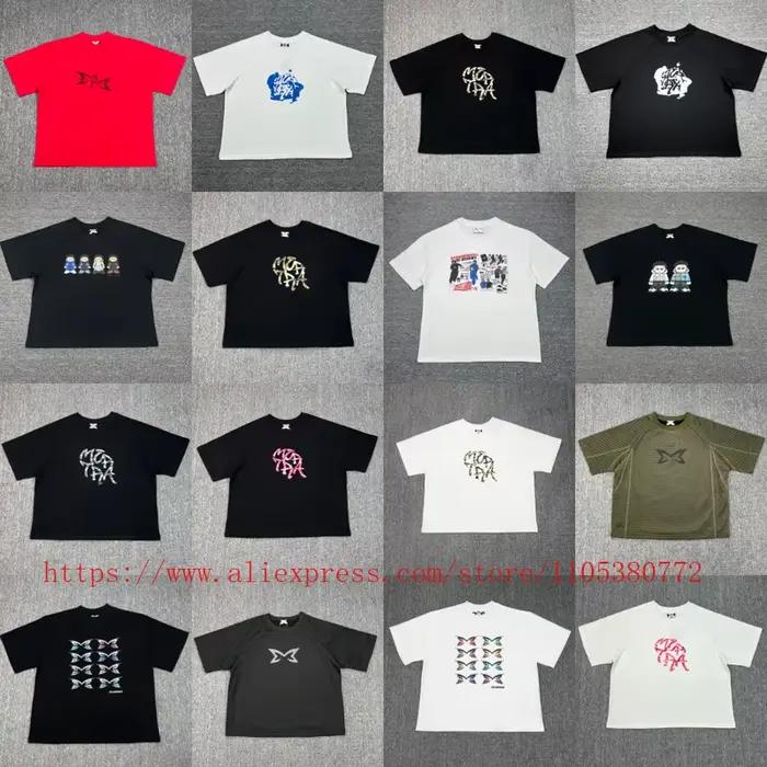 Nouveau Tshirt Mertre 2026 Hommes Style Americain Imprimé Coton Fin Comfortable Pour Toutes Les Saisons Occasions Speciales