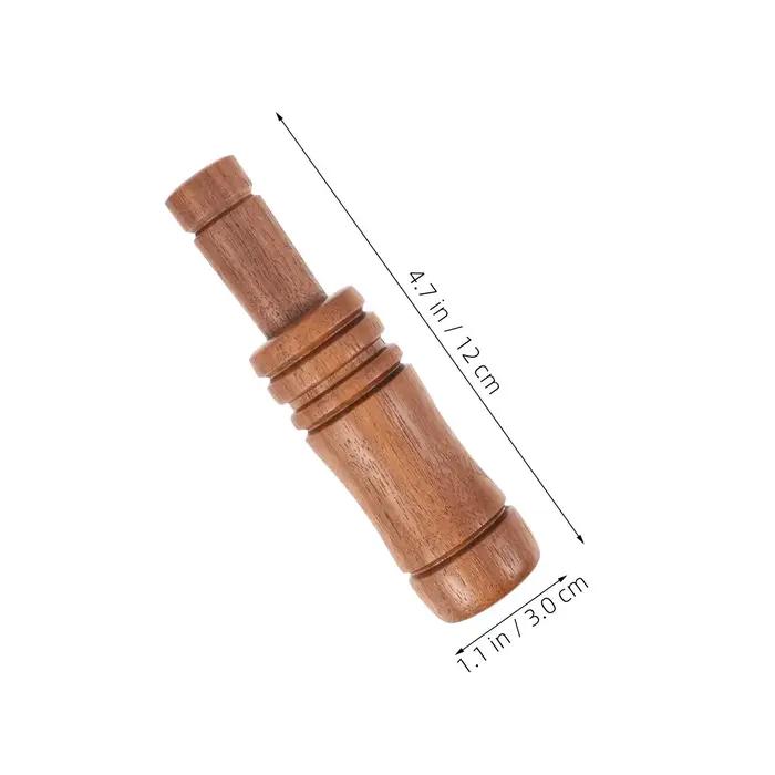 2 sifflets bois imitation oiseaux - Appel naturel pour chasse canards et oies, signal survie urgence