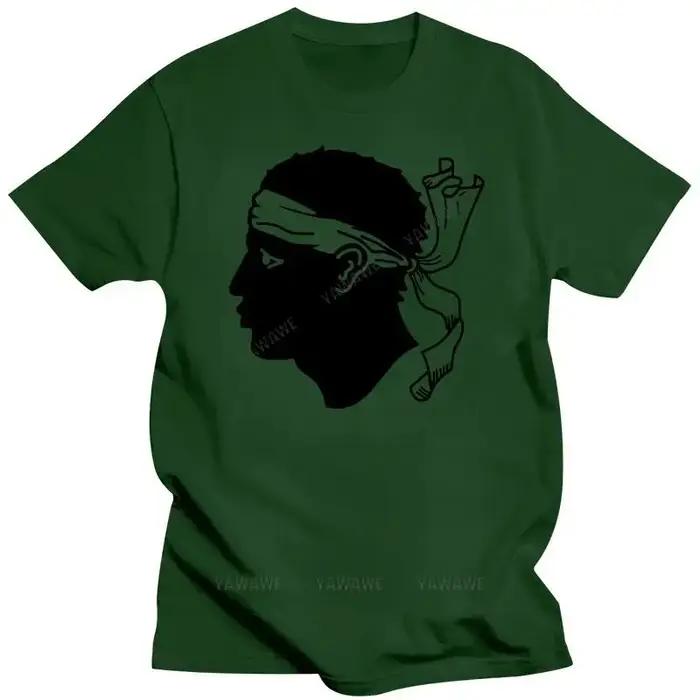 T-shirt imprimé corse avec nom et numéro