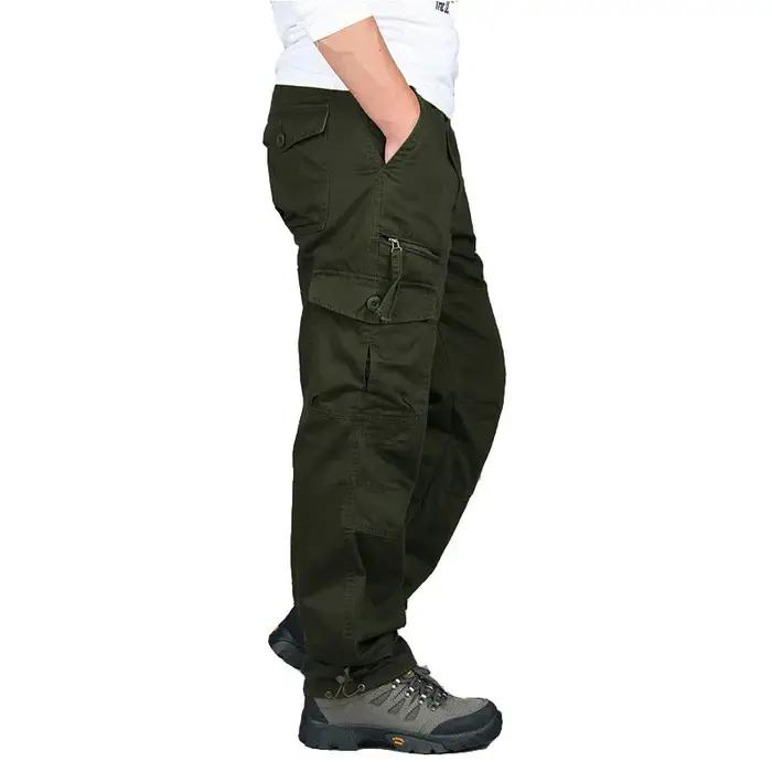 Salopette cargo tactique camouflage printemps automne - Multi-poches pour chasse militaire streetwear