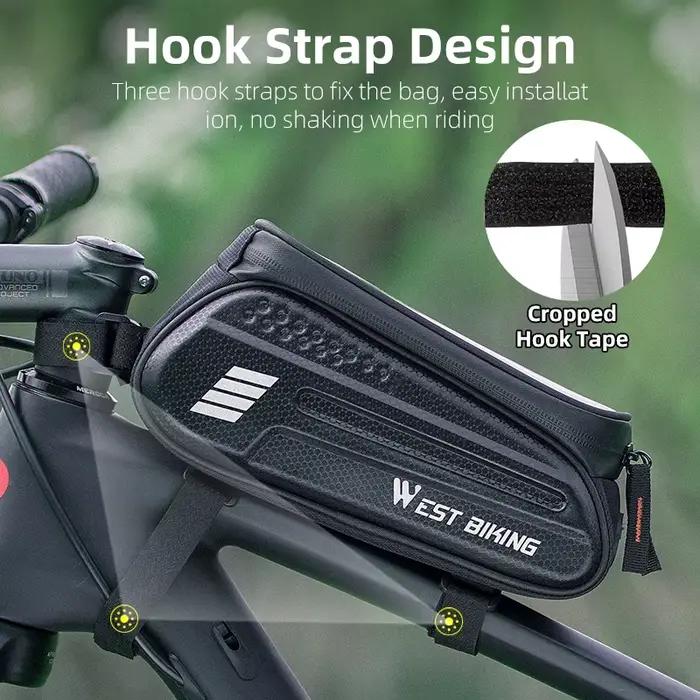 WEST BIKING – sac étanche pour téléphone portable 7.0 pouces, sacoche de cyclisme à écran tactile se