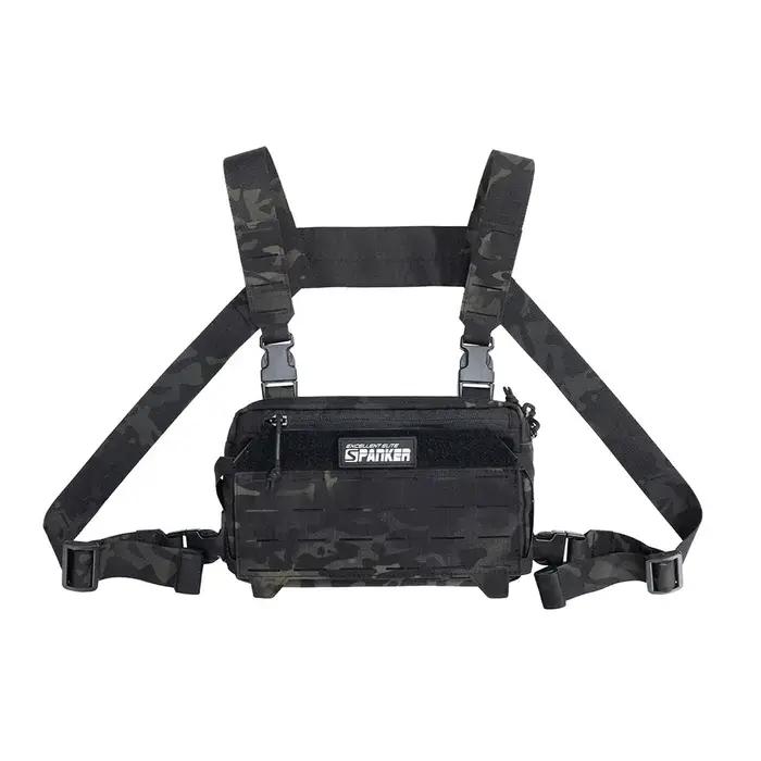Sacs de poitrine tactiques gilet de chasse Camping en plein air sac à dos à bandoulière hommes sac de moto cyclisme esca
