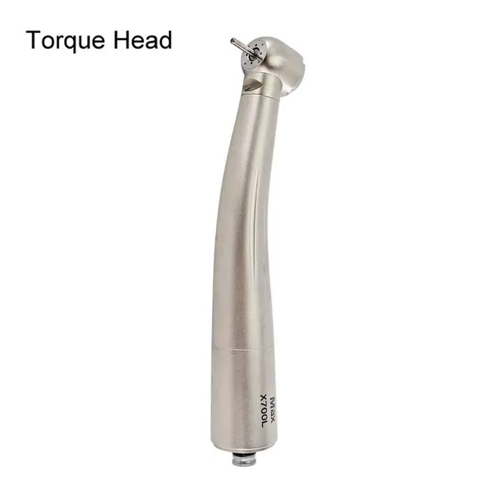 Équipement de laboratoire dentaire X600L X700L, roulement en céramique à grande vitesse, pièce à main, Turbine à Air, tête de bouton poussoir Standard avec Fiber optique