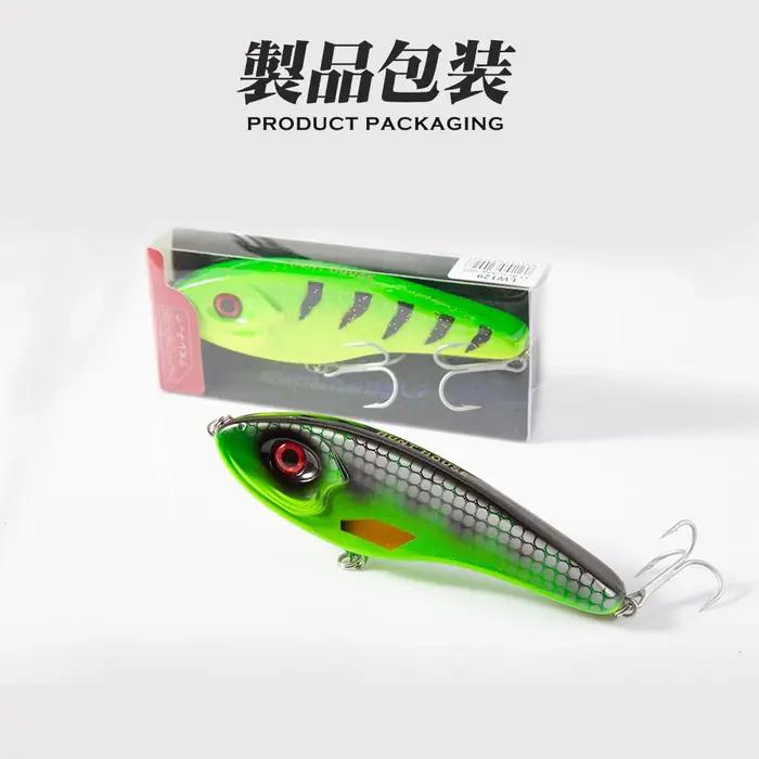 Leurre de pêche Hunthouse Musky Buster Jerkbait 115mm/32g 145mm/55g à coulée lente, sonorité forte,