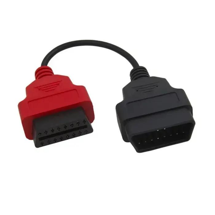Pour FIAT ECU Scan et adaptateur multiécan connecteur OBD2 câble adaptateur de Diagnostic pour Fiat