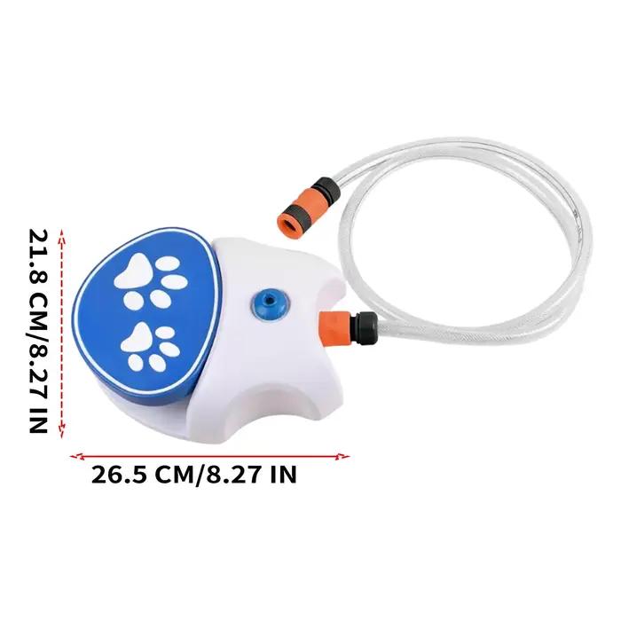 Fontaine à eau pour chien à activation par pédale