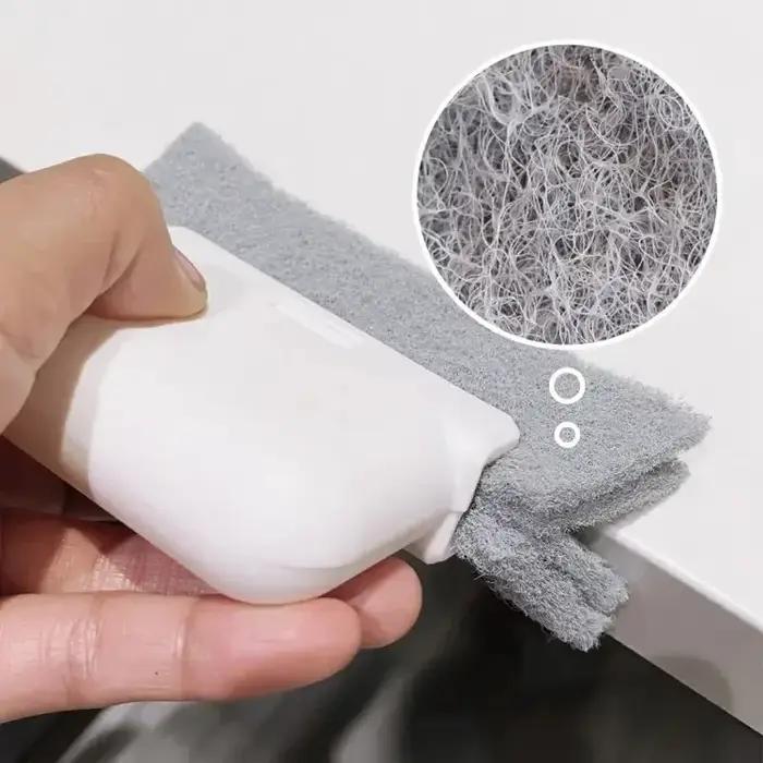 Brosse de nettoyage multifonctionnelle amovible pour fenêtres, rainures, armoires et surfaces difficiles d'accès pour femmes et hommes occasions quotidiennes et spéciales