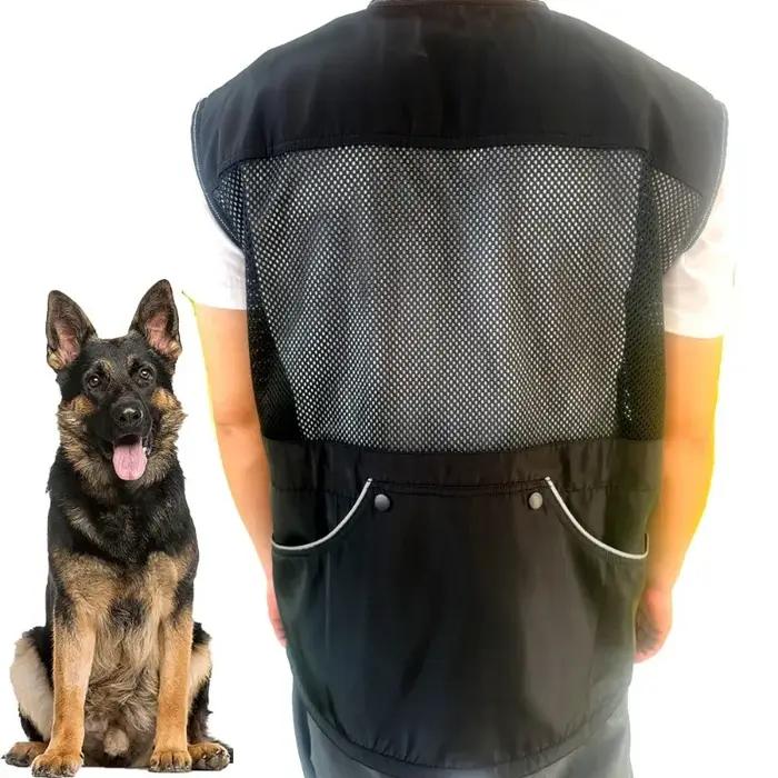 Gilet d'entraînement pour chien en maille respirante
