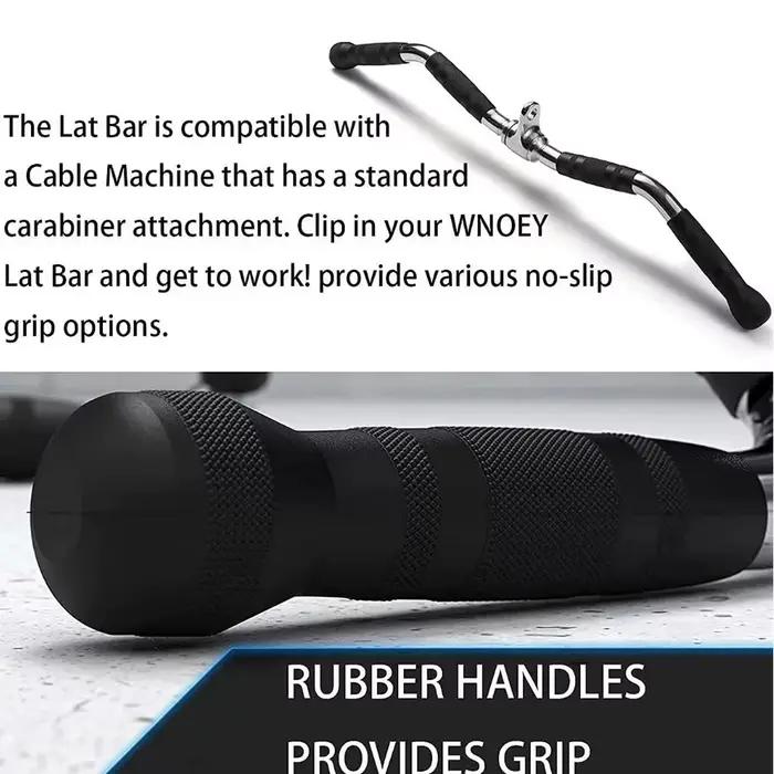 Barre de traction en acier épais avec poignée antidérapante pour entraînement en force homme et femme salle de sport et maison occasionnels cadeaux pour athlètes