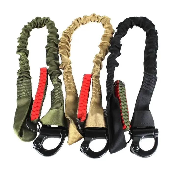 Sangle de sécurité rapide pour fusil de chasse - Lanière tactique réglable - Équipement airsoft et outdoor