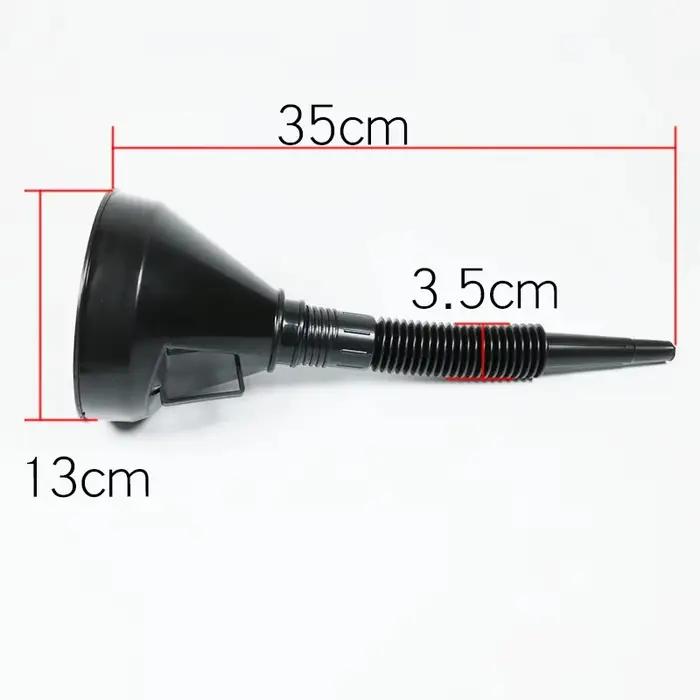 Entonnoir de remplissage de carburant automobile et d'eau pour moto épaissi et extensible pour véhicules polyvalentsUsageIdOccasionsSpéciales