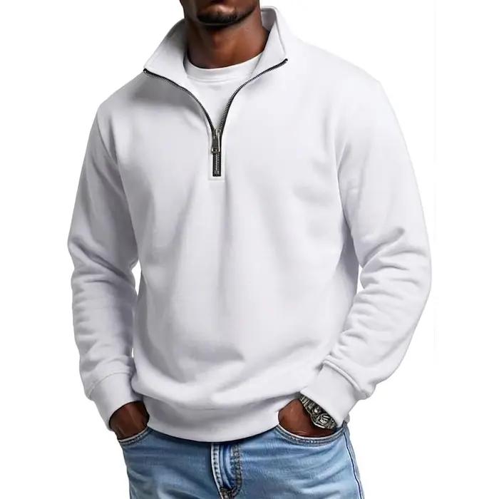 Sweat-shirt à fermeture éclair pour homme, idéal pour le sport et les activités de plein air, avec c
