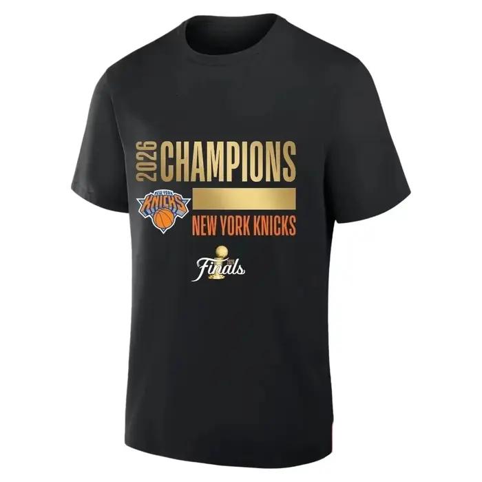 T-shirt imprimé des champions des finales des Knicks de New York 2026