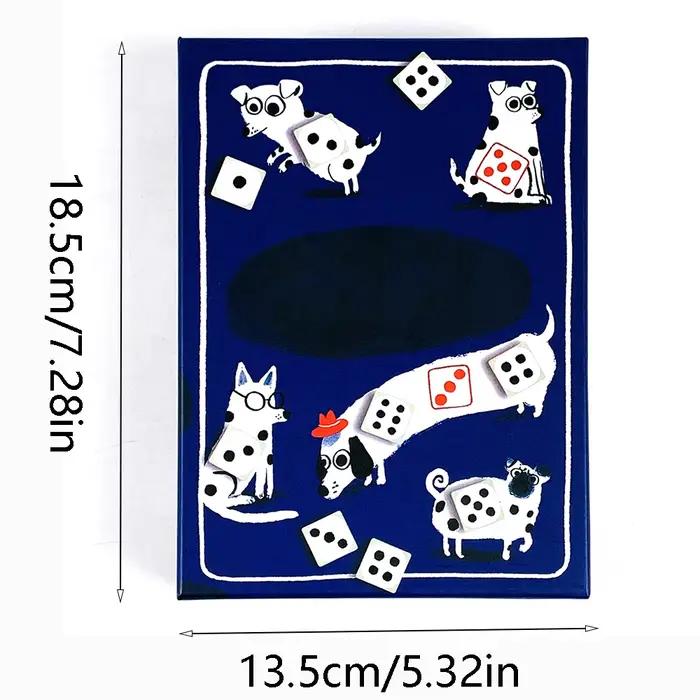 Jeu de cartes pour augmenter votre chance et le chien, jeu de société interactif en famille pour occasions spéciales et vacances