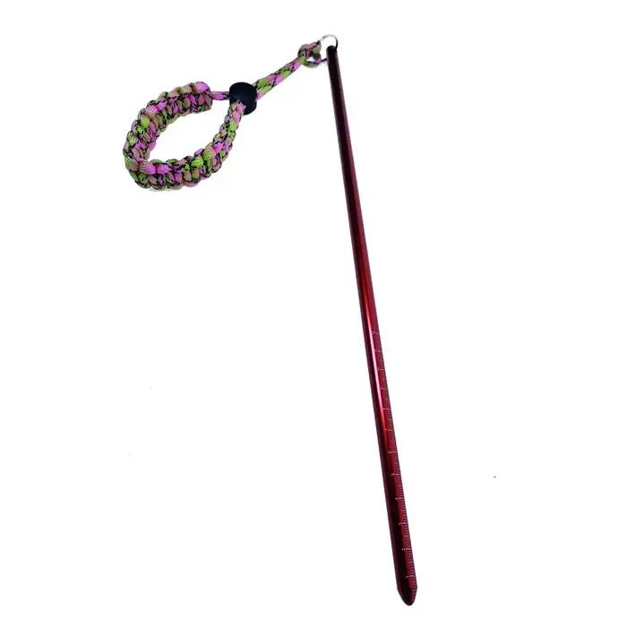 Bâton de signalisation sous-marine en alliage d'aluminium de 14''/35 cm avec cordon de poignet régla