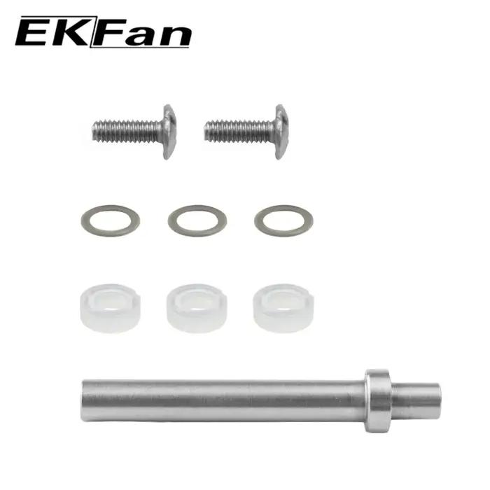Ekfan – roulements en plastique d'essieu en acier inoxydable de 4mm, 7x4x2.5MM, pour moulinet de bas