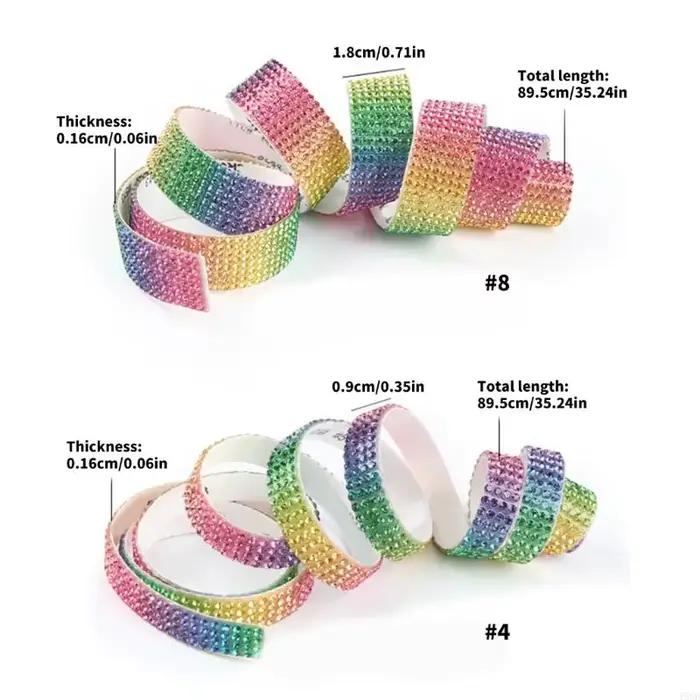 Bandes adhésives pour vêtements artisanat, facile à appliquer, décoration robuste Y5GB
