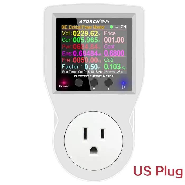 AC85V-265V wattmètre de puissance numérique consommation d'électricité Kwh compteur d'énergie watt