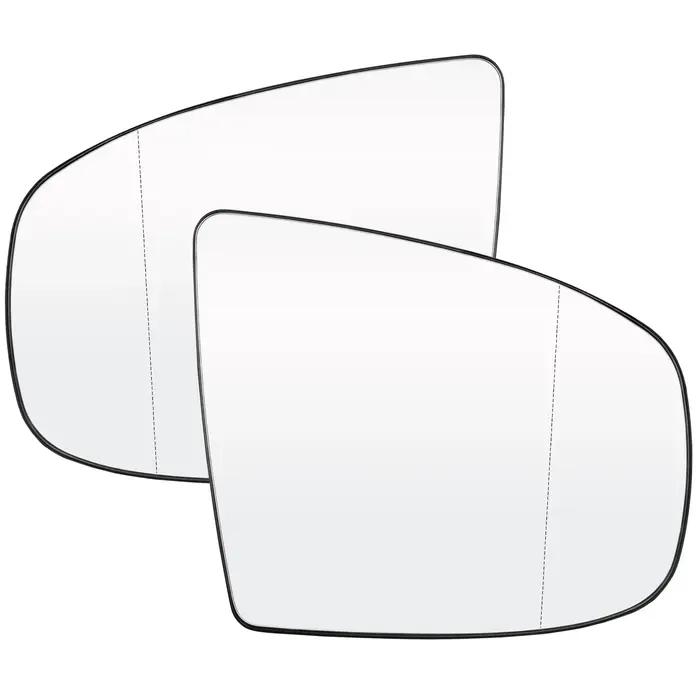 Pour Bmw X5 E70 Lci 2007-2013 E71 E72 2008-2014 côté gauche droit porte aile miroir verre chauffé 4 broches lentille