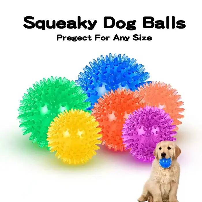 Boule à mâcher pour chien à pointes grinçantes TPR