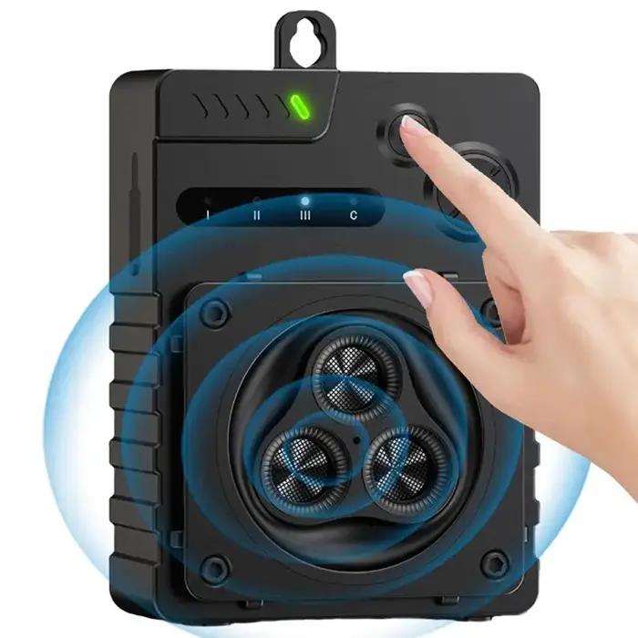 ABHI - Dispositif anti-aboiement ultrasonique pour chien, dispositif de contrôle des aboiements imperméable, dispositif anti-abo