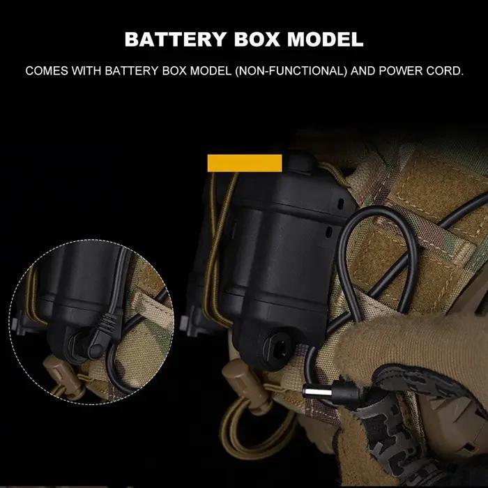 AN/PVS31 Dual-Tube Binocular Night Vision Goggles Dummy Props Airsoft Helmet Ac